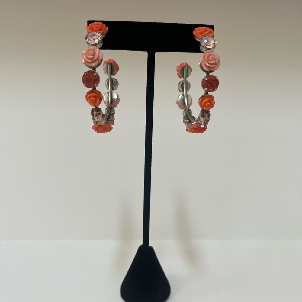 Dannijo Rose Bud Earrings View 3